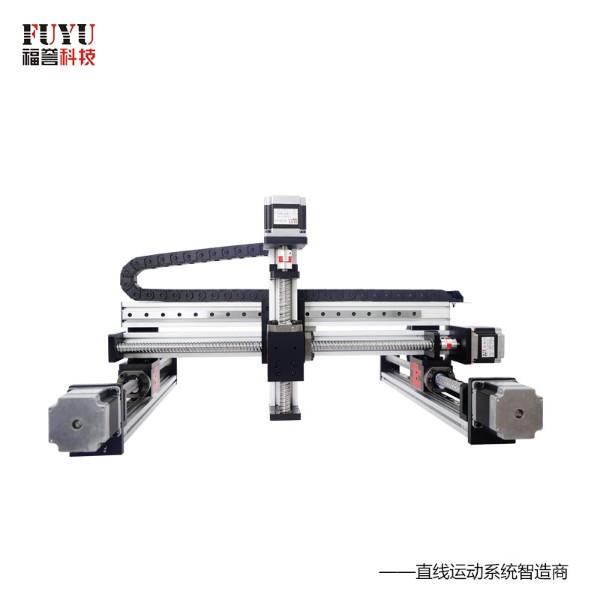 滾珠絲桿龍門(mén)式三軸滑臺(tái)