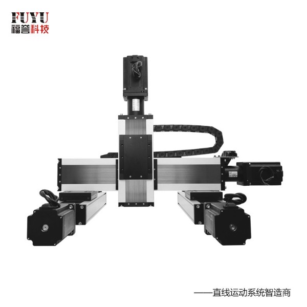 雙導(dǎo)軌封閉龍門(mén)式三軸滑臺(tái)