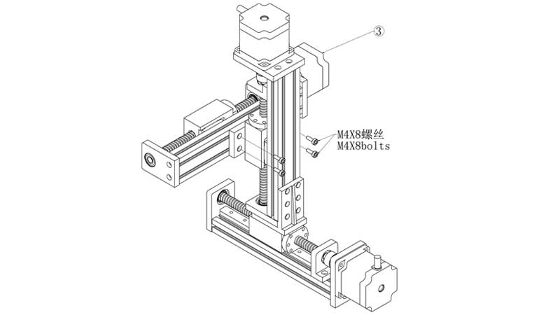 FSL40系列T型三軸滑臺(tái)安裝步驟詳解？